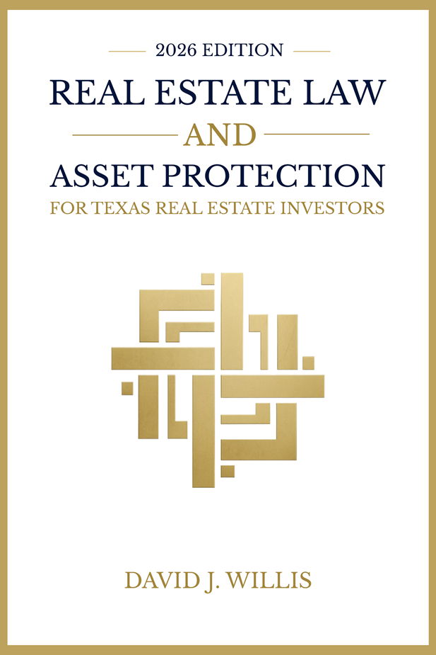 Real Estate Law and Asset protection 2026 edition. Book
